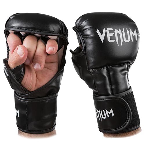 Перчатки Venum MMA, 415 Flex, S, M, L черный.