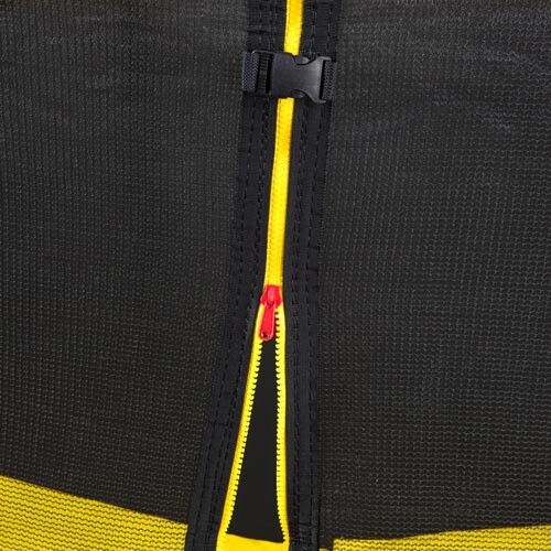 Батут Let'sGo с защитной сеткой 8"(244 см) желтый