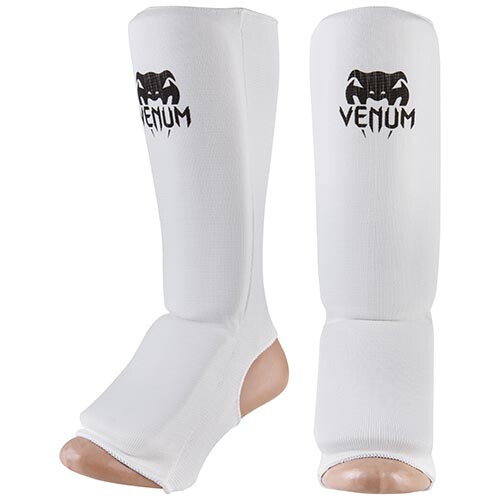 Защита ноги Venum, полиэстер, эластан, белый, размер S, M, L, XL.