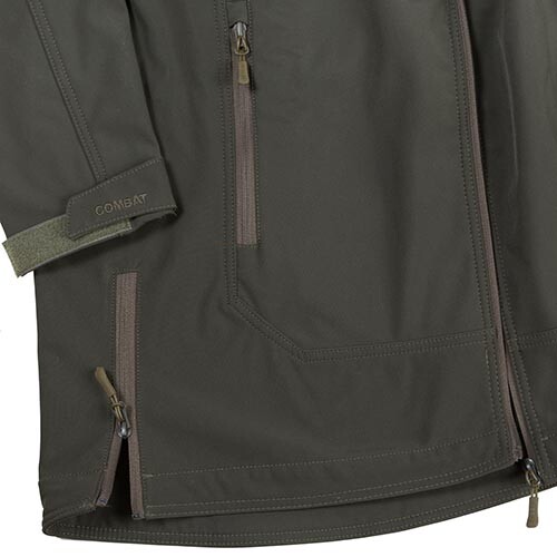 Куртка тактическая Combat, Softshell, олива, размер XL.