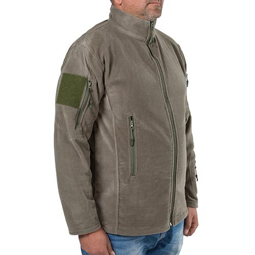 Куртка флисовая Bikatex, олива, разм. 2XL, без вставки.