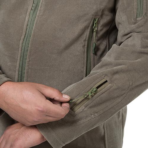 Куртка флисовая Bikatex, олива, разм. 2XL, без вставки.