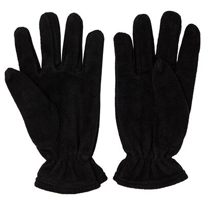 Тактические перчатки, флис, размер уника L/XL, цвет черный.