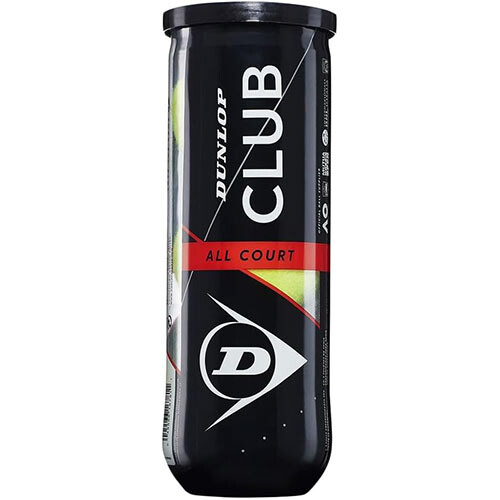 Мяч теннис Dunlop CLUB AC, 3 шт.