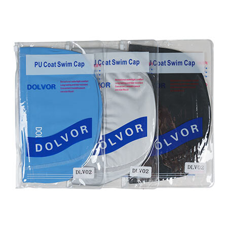 Шапочка для плавания PU Dolvor,  02.