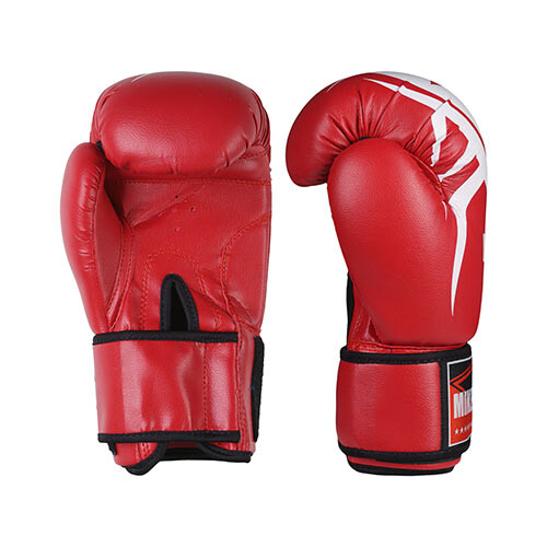 Боксерские перчатки Mike Tyson, PVC, 8oz, 10oz, 12oz, червоний 