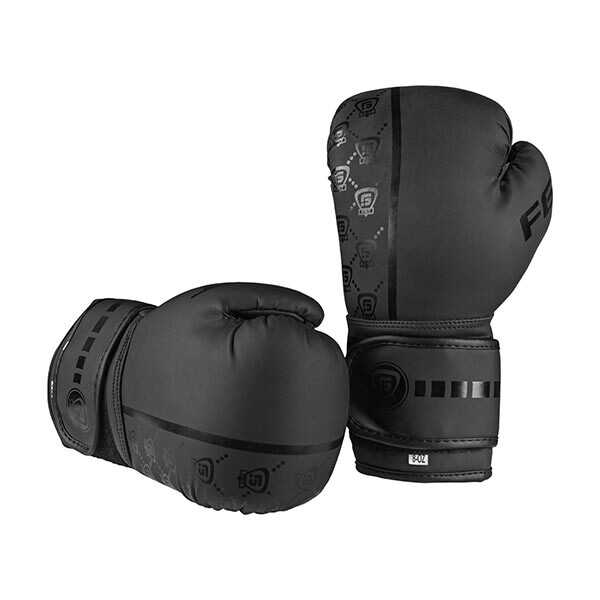 Боксерские перчатки FGT, 3310, 8oz, 10oz, 12oz, 14oz, черный.