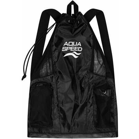 Сумка сітчаста Aqua Speed GEAR BAG, 48х64см, жовтий, чорний