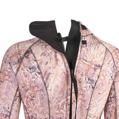 Гідрокостюм Dolvor, камуфляж, 5мм, розміри L, XL, 2XL, 3XL.