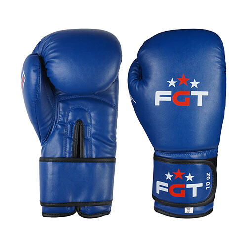 Боксерские перчатки FGT AhsanStarFlex (aiba mod) 8oz, 10oz, 12oz, синий