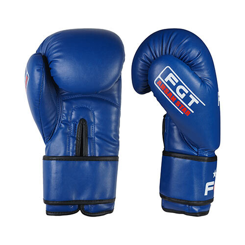 Боксерские перчатки FGT AhsanStarFlex (aiba mod) 8oz, 10oz, 12oz, синий