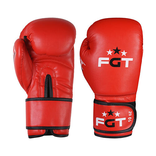 Боксерские перчатки FGT AhsanStarFlex (aiba mod) 8oz, 10oz, 12oz, красный