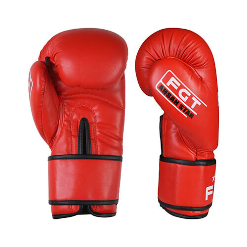 Боксерские перчатки FGT AhsanStarFlex (aiba mod) 8oz, 10oz, 12oz, красный