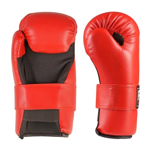 Перчатки FGT KungFu, ММА, 355DX, Flex, S, M, красный