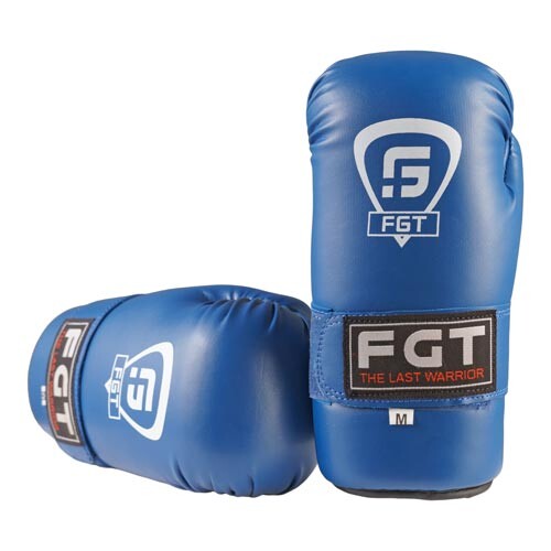 Перчатки FGT KungFu, ММА, 355DX, Flex, S, M, синий