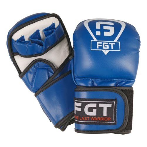 Перчатки FGT MMA, Flex415, размеры S, M, L, синий.