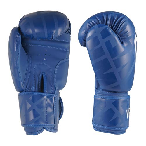 Боксерские перчатки Venum, DX-8824, 8oz, 10oz, 12oz, синий.
