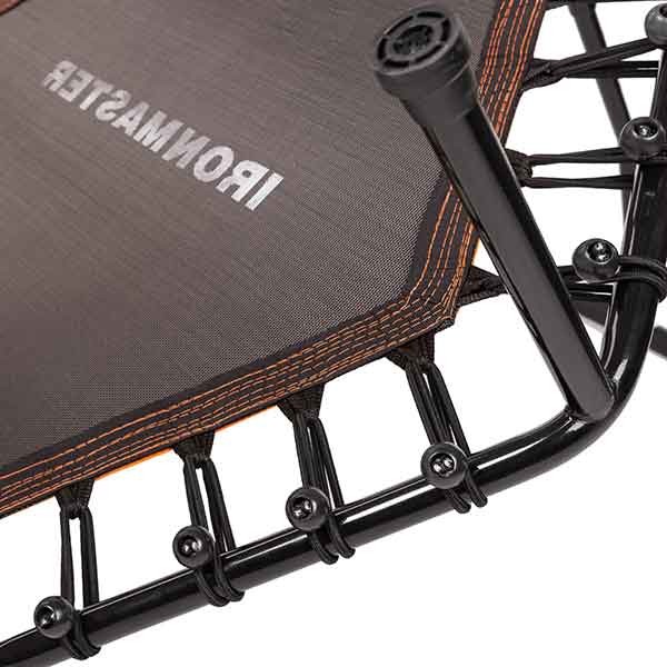 Фитнес батут с ручкой, 40"(101см) IronMaster, черный.