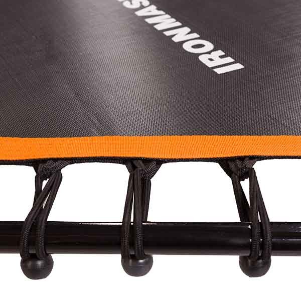 Фитнес батут с ручкой, 40"(101см) IronMaster, черный.