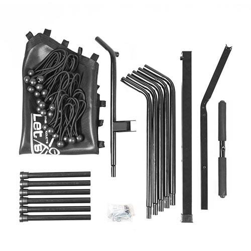 Фитнес батут с ручкой, 50"(126см) IronMaster, черный