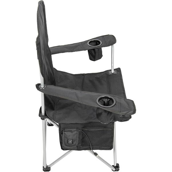 Складной походный стул Camp&GO Heated Deluxe Quad с подогревом.