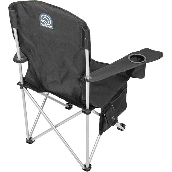 Складной походный стул Camp&GO Heated Deluxe Quad с подогревом.