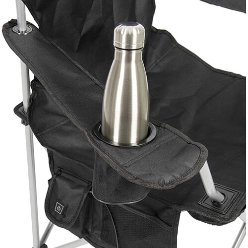 Складной походный стул Camp&GO Heated Deluxe Quad с подогревом.