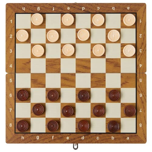 Шашки 29х29см, деревянные, Xinliye.