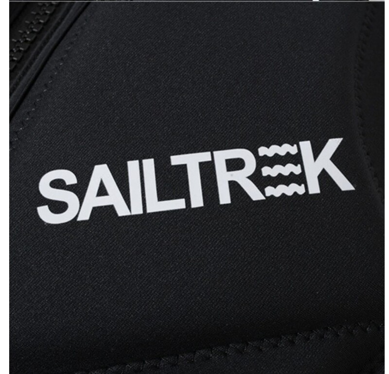 Страховочный жилет SAILTREK, неопрен, черный,  размер XL.