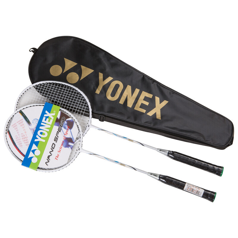 Бадминтон Yonex NanoSpeed, 2шт, чехол PU. Скидка от 50 комплектов.