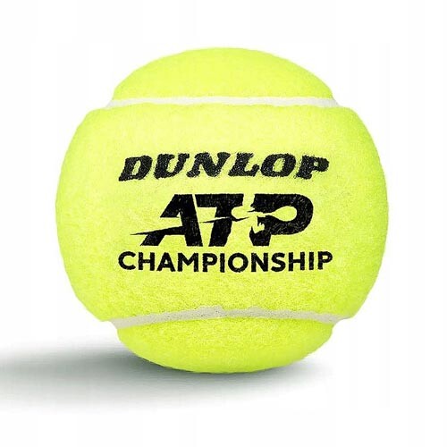 Мяч теннисный Dunlop ATP CHAMPIONSHIP, 3шт, пластик банка