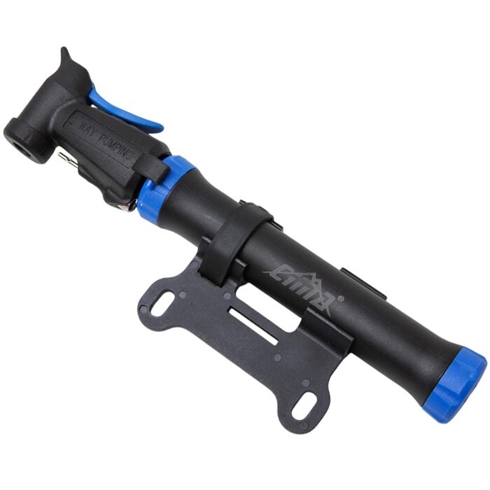Насос велосипедный с креплением, длина 20см, 120psi/8bar.