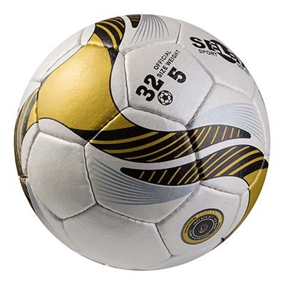 Мяч футбольный Grippy PRO GOLD Pearl, золото. Скидка от 50 шт.
