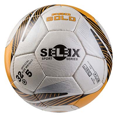 Мяч футбольный Grippy PRO GOLD Pearl, оранжевый. Скидка от 50 шт.