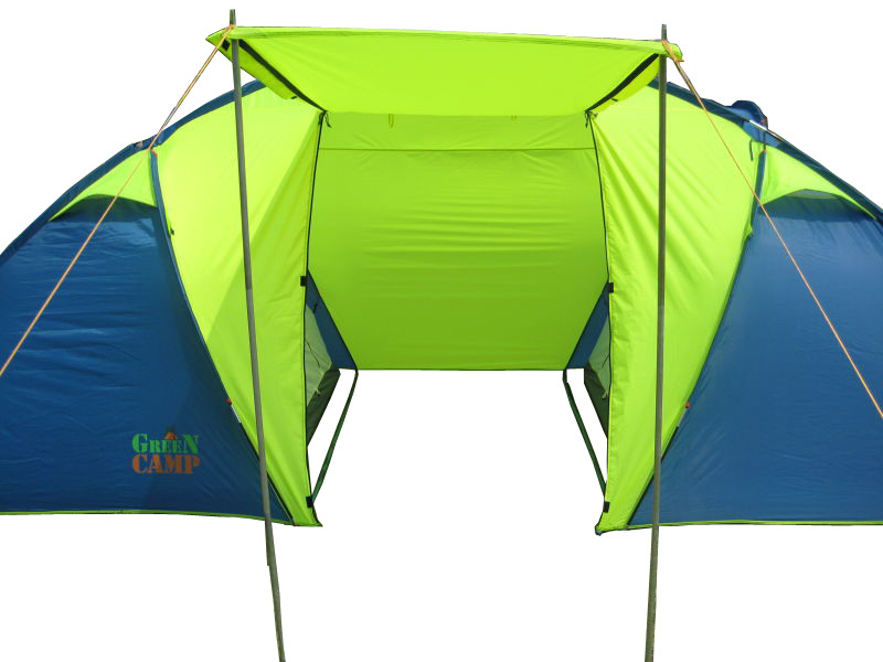 Палатка 6-ти местная GreenCamp 1002.