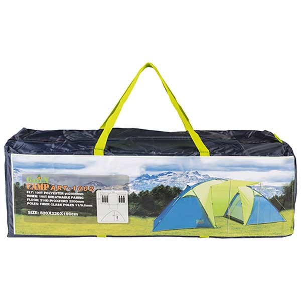 Палатка 6-ти местная GreenCamp 1002.