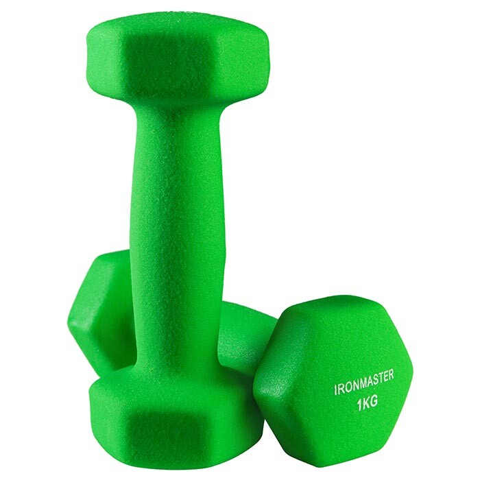 Гантелі IronMaster, неопрен, 1 кг х 2 шт.