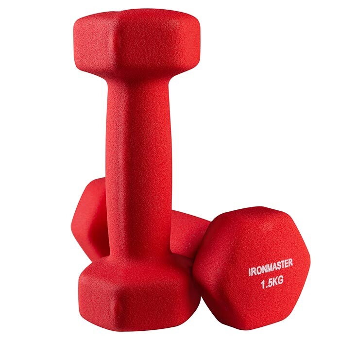 Гантелі IronMaster, неопрен, 1,5 кг х 2 шт.