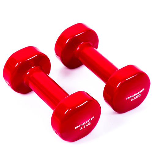 Гантелі IronMaster, вініл, 3,5 кг х 2 шт.