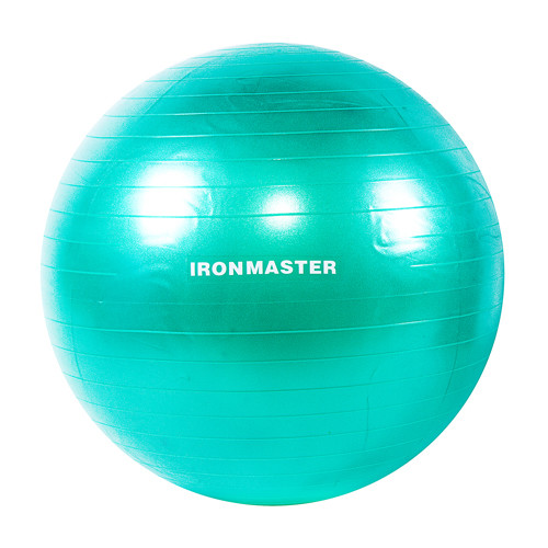 Мяч фитнес D75см, IronMaster, цвета в ассортименте.
