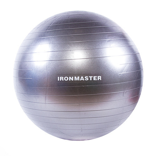 Мяч фитнес D75см, IronMaster, цвета в ассортименте.