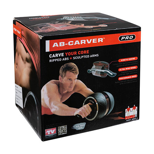 Ролик пресса PERFECT AB CARVER PRO, до 130кг. Скидка от 8 шт.