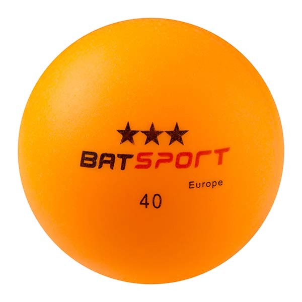 Шарики для тенниса BATSport, 6шт, желтый.