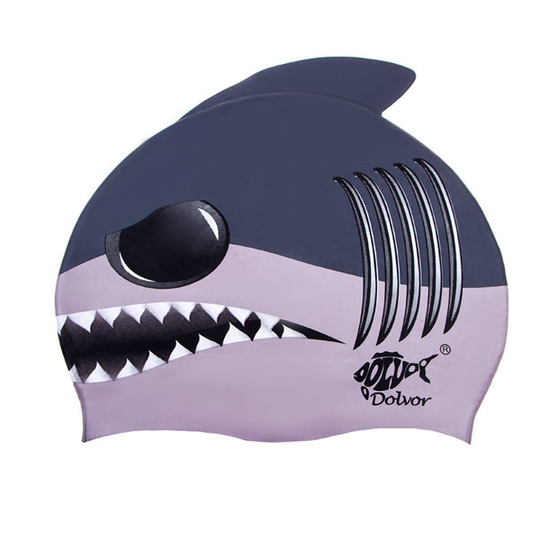 Шапочка для плавания силиконовая Dolvor Shark SC12.