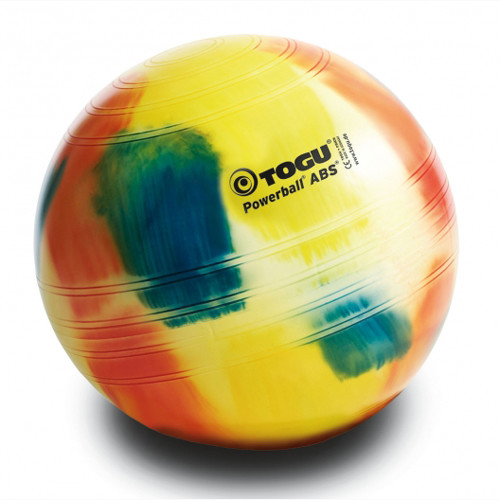 М'яч фітнес Togu PowerBall 65см, кольоровий (Marble).