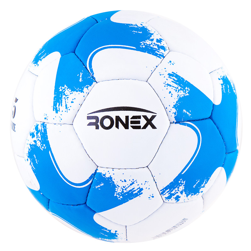 Мяч футбольный Grippy Ronex 2018-OMB, голубой. Скидка от 50 шт.
