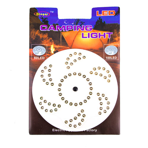 Фонарь туристический, кемпинговый, подвесной на 80LED, BL-624-80. Последний!