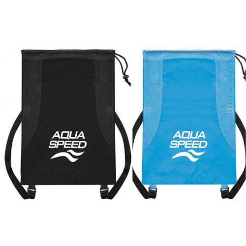 Сумка сетчатая Aqua Speed ​​MESH BACK PACK, 51х36см, бирюзовый, черный