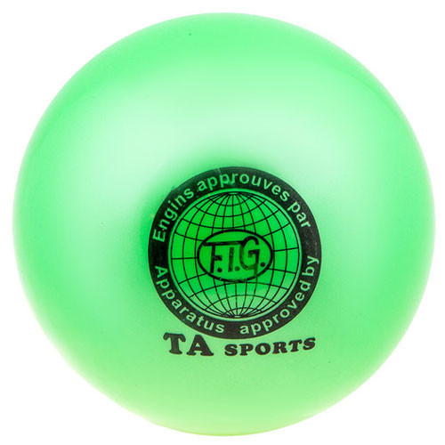 Мяч гимнастический TA SPORT, 280грамм, 16 см, салатовый