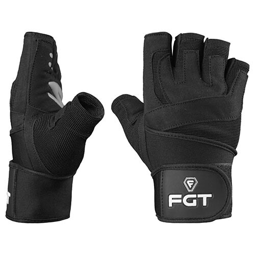 Перчатки атлетические FGT 170708, черный, размер L, XL, 2XL